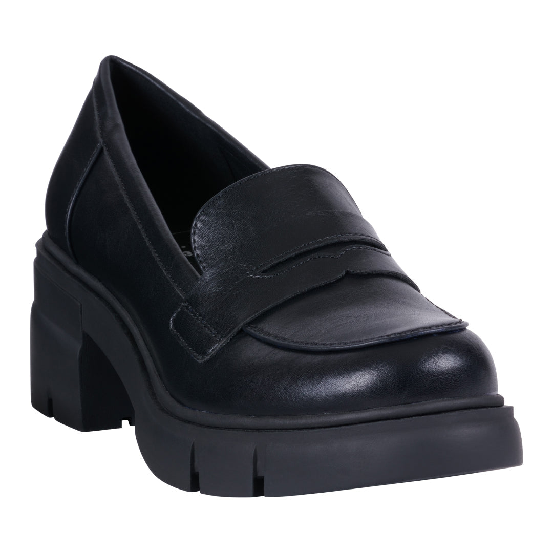 Mocassins Vance noirs pour femme