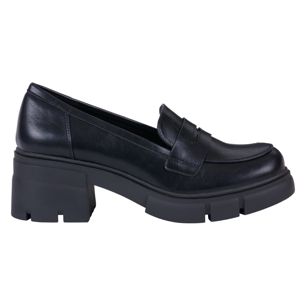 Mocassins Vance noirs pour femme