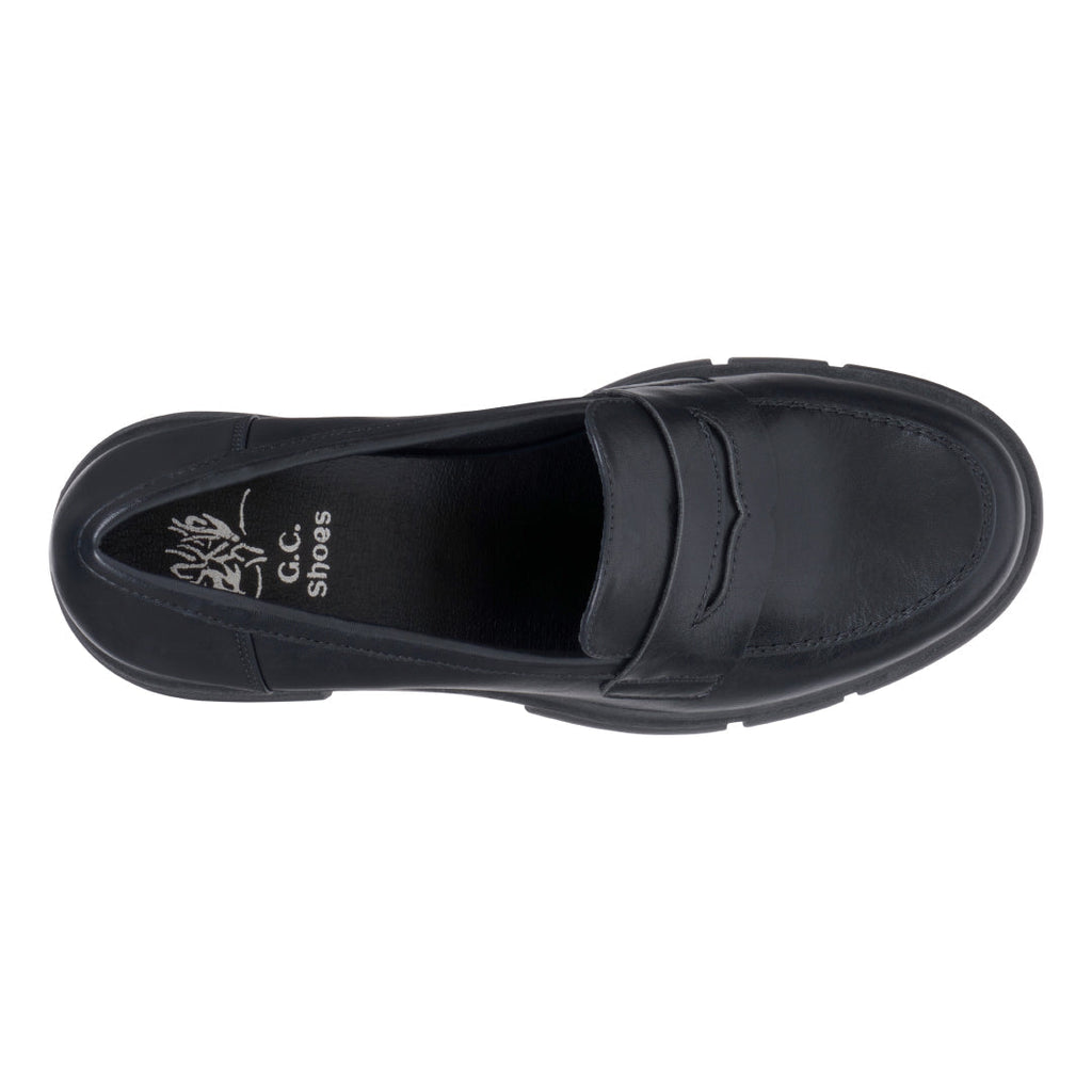 Mocassins Vance noirs pour femme
