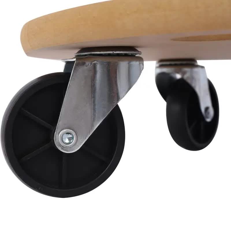 Lot de 2 : Chariot de déménagement robuste en bois