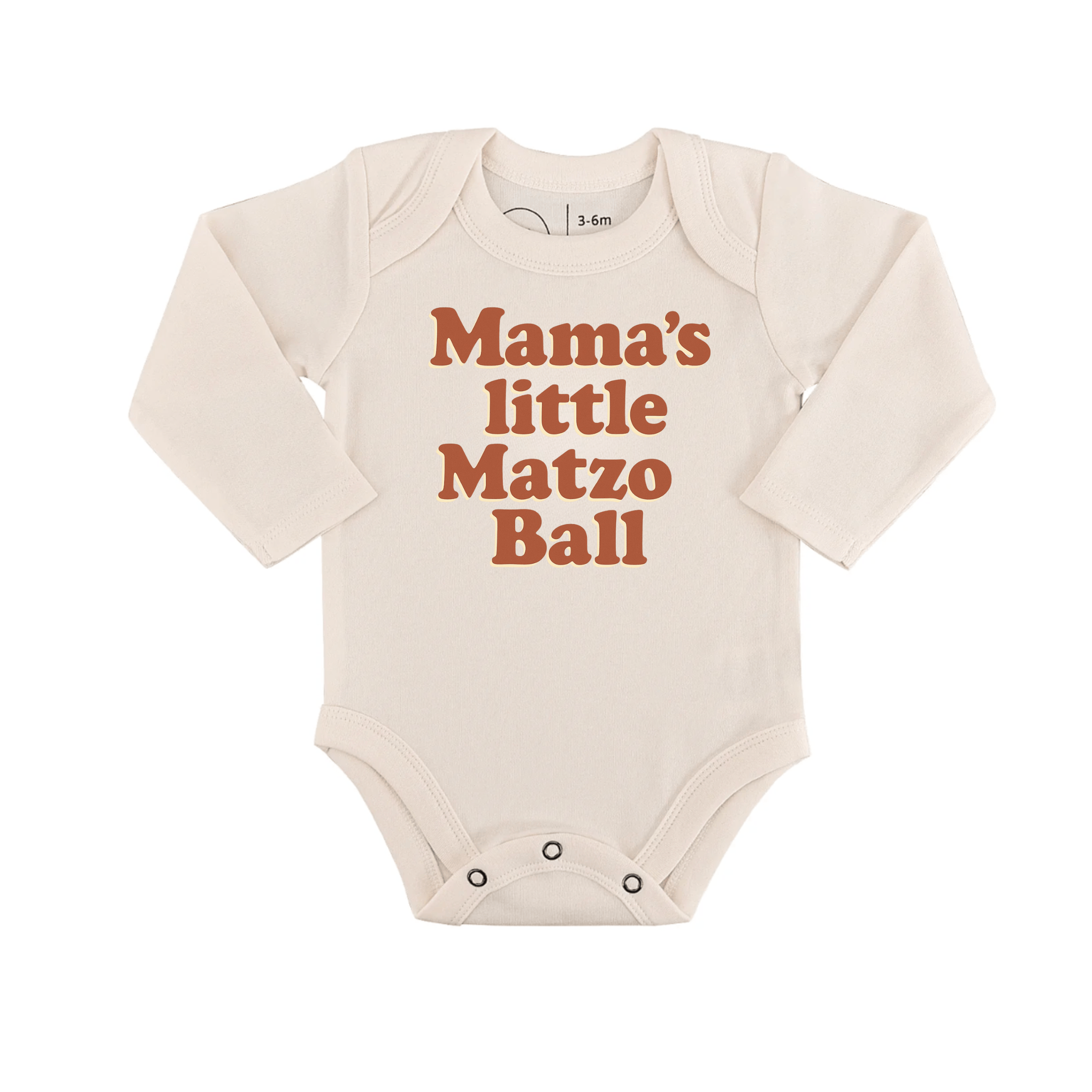 body graphique manches longues | boule de matzo