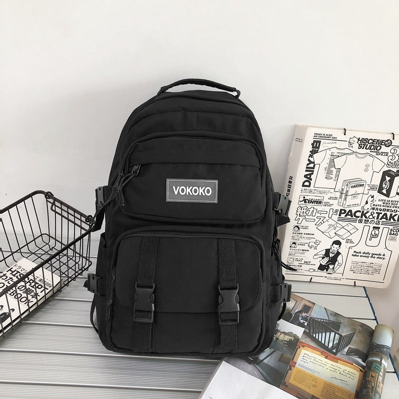 Sac à dos de campus grande capacité, à la mode pour hommes, nouveau sac à dos mini toile tendance pour femmes et filles, sac à bandoulière antivol et cartable pour adolescentes