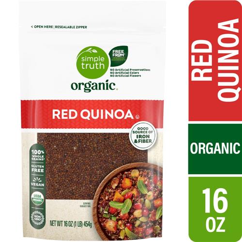 Simple Truth Bio Quinoa Rouge 453 g
