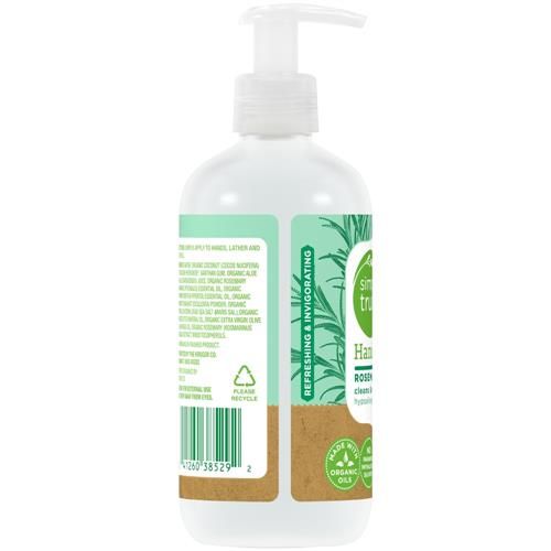 Savon liquide pour les mains romarin et menthe Simple Truth 355 ml