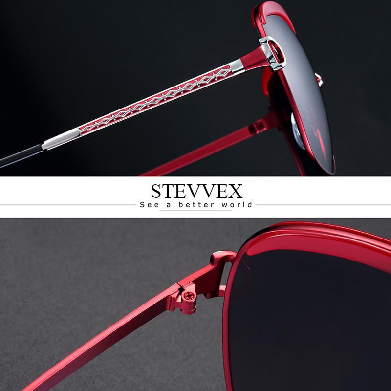 Lunettes de Soleil Rondes Modernes Surdimensionnées de Luxe Polarisées pour Femme avec Verres Dégradés Marque oculos lunette de soleil femme