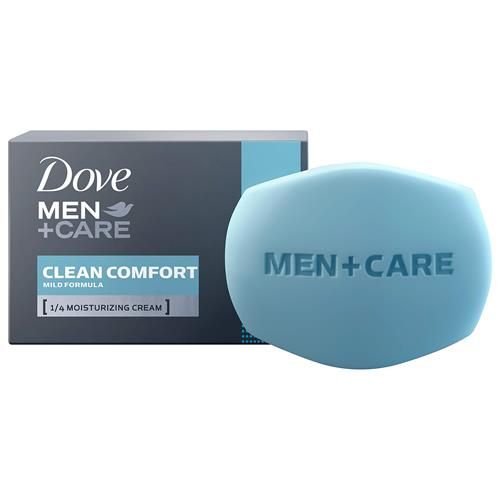 Dove Men + Care Pain Nettoyant Hydratant Peau Confort Pur Plus Hydratant Qu'un Savon Régulier 106 g 6 Barres