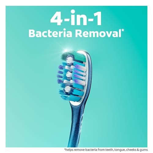 Brosse à Dents Manuelle Colgate 360 Souple, Lot de 4, Nettoie Toute la Bouche (Dents, Joues, Langue et Gencives)