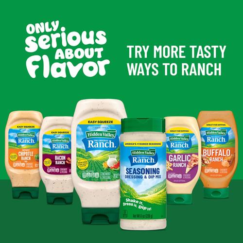 Hidden Valley Original Ranch Light Topping And Dressing, Gluten Free, 36 Ounce Bottle (Package May Vary)