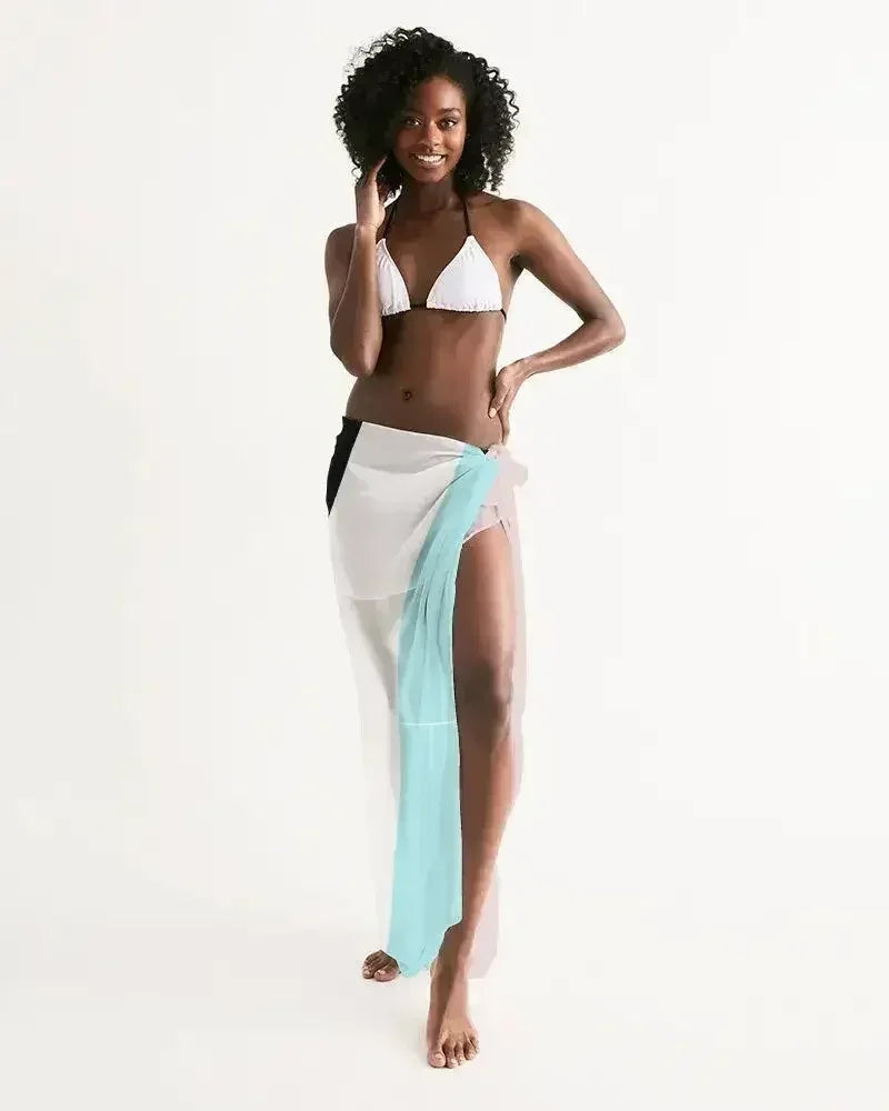 Cache-maillot color block pastel