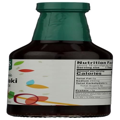 Sauce Teriyaki Biologique Whole Foods Market, 10 oz