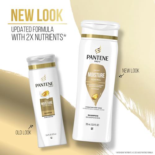 Pantene Pro-V Daily Moisture Renewal Shampoo, 12 Oz