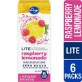Kroger Lite Limonade Framboise Zéro Sucre en Poudre Sachets pour Boisson Instantanée 6 sachets / 9,3 g