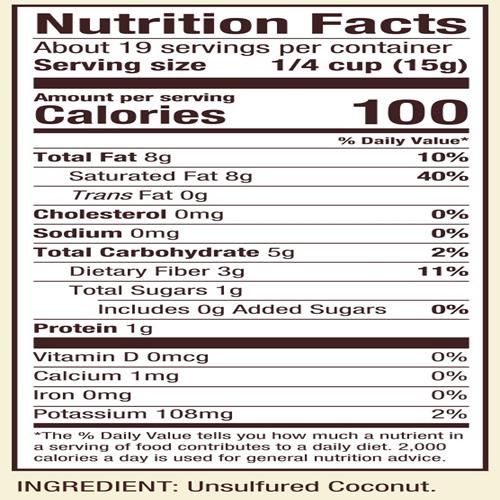 Copeaux de noix de coco Bob's Red Mill, 10 oz (paquet de 1) - Sans OGM, certifié commerce équitable, végétalien, compatible paléo, compatible céto, casher