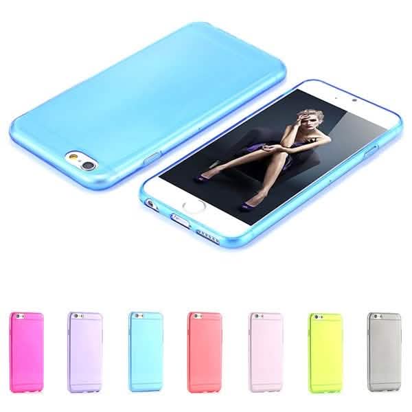 Étui transparent en TPU super flexible pour iPhone 6/6s ou iPhone 6/6s Plus