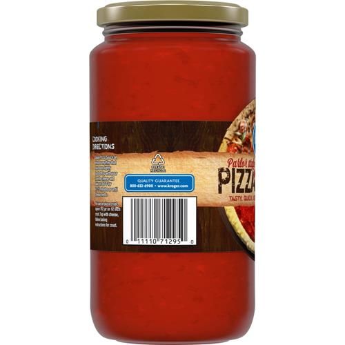 Sauce pour pizza style charcutier Kroger 14 oz
