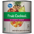 Kroger Cocktail de fruits en conserve dans du sirop épais 6 lb 12 oz