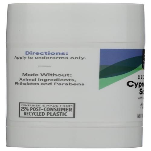 Déodorant en Stick Whole Foods Market, Cyprès Cèdre, 65 g