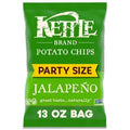 Chips de pommes de terre Kettle Brand, Kettle Chips Jalapeño, format familial, 368 g
