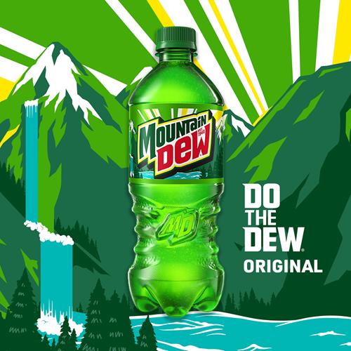 Mountain Dew, bouteilles de 355 ml, paquet de 8