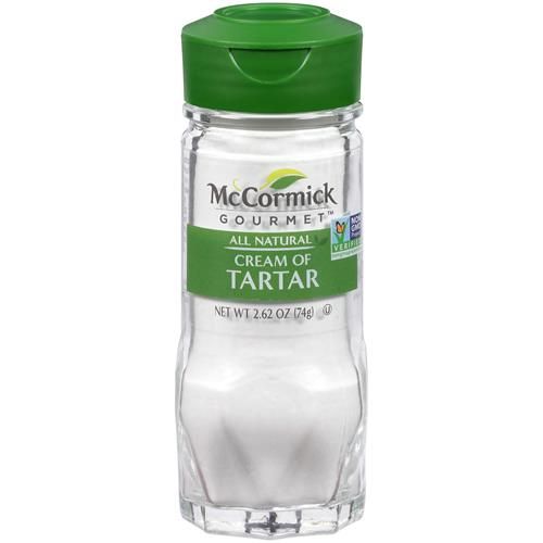 Mccormick Gourmet Crème de Tartre Entièrement Naturelle, 74 g