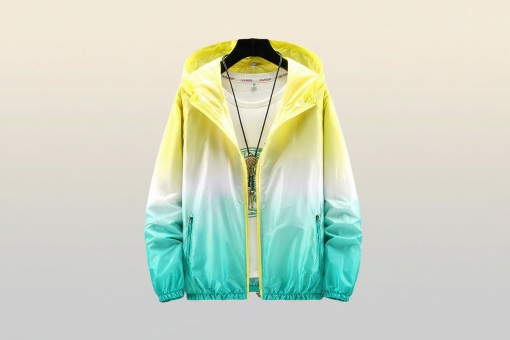 Veste légère à capuche de protection solaire
