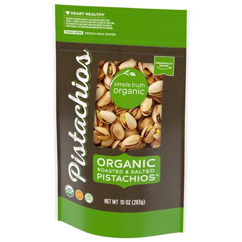 Pistaches salées grillées biologiques Simple Truth 10 oz