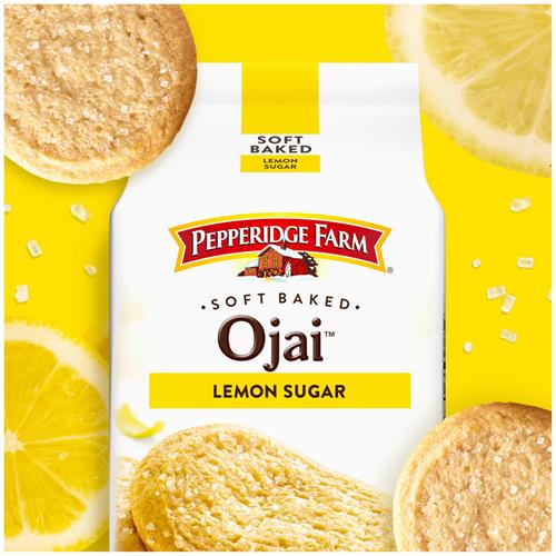 Biscuits sablés moelleux au citron Ojai de Pepperidge Farm, sac de 243 g (8 biscuits)