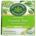 Traditional Medicinals, Tisane biologique riz grillé matcha vert, 16 sachets
