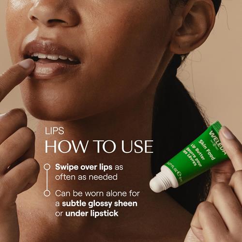 Weleda Skin Food Beurre Lèvres, 7,7 g, Soin des Lèvres Hydratant Riche en Plantes avec Huile de Graines de Tournesol, Camomille et Calendula
