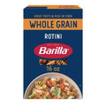 Pâtes Rotini Barilla Blé Entier, Boîte de 450 g - Pâtes sans OGM fabriquées avec 100 % de blé dur entier - Excellente source de fibres