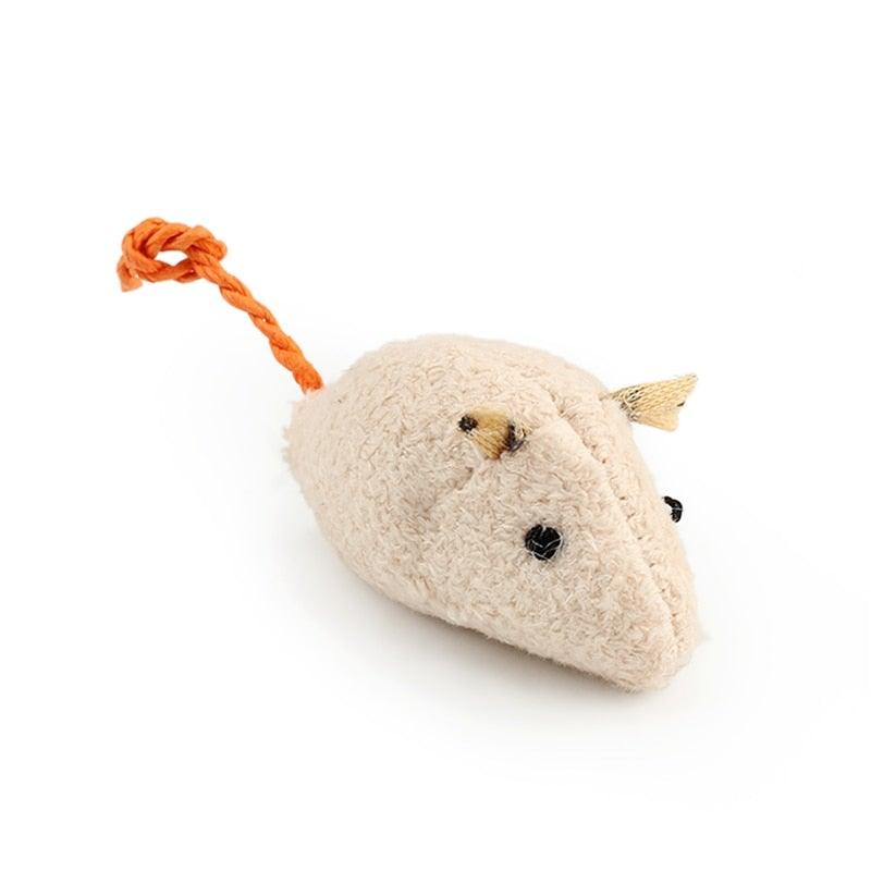 Lot de 6 jouets assortis pour chat - Souris en peluche avec herbe à chat pour chaton