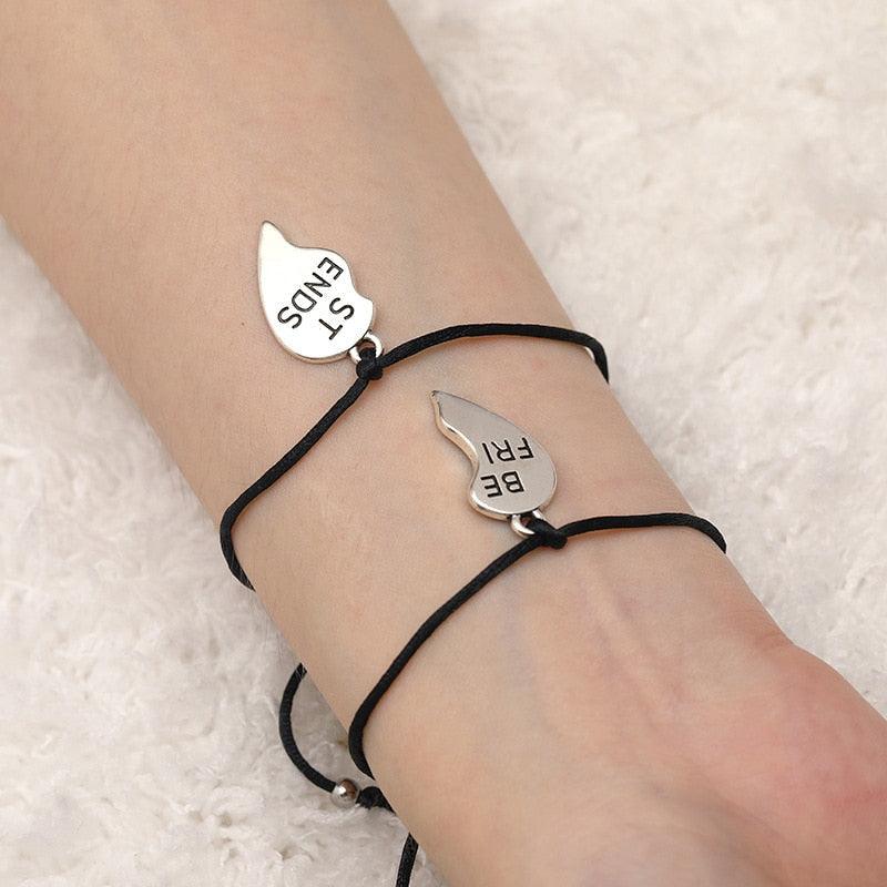 6 pièces/ensemble Bracelets faits à la main Tressés Corde Rouge Noir 7 Nœuds Bijoux Porte-Bonheur Bracelet Protection Amitié Confortable Rouge Bracelet Petits Yeux Pour Enfants