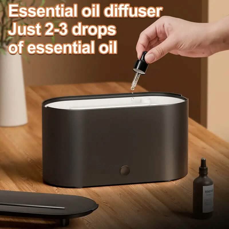 Humidificateur diffuseur d'arômes à flamme simulée 7 couleurs