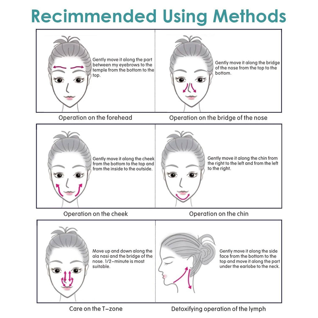 Appareil de massage facial 7 en 1 à ultrasons haute fréquence pour lifting du visage