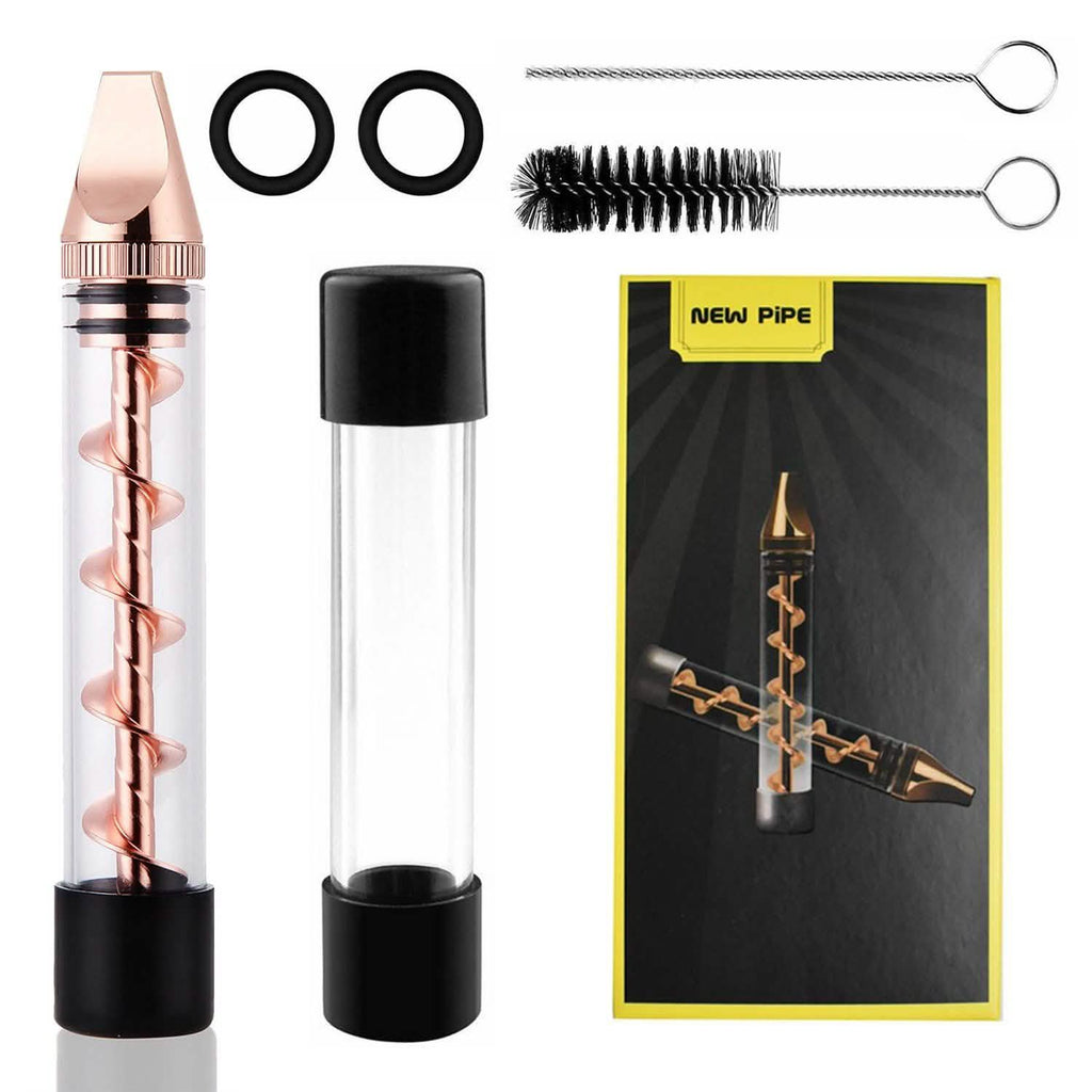 Kit Grinder 7-en-1 avec embout métallique pour fumeur et brosse de nettoyage