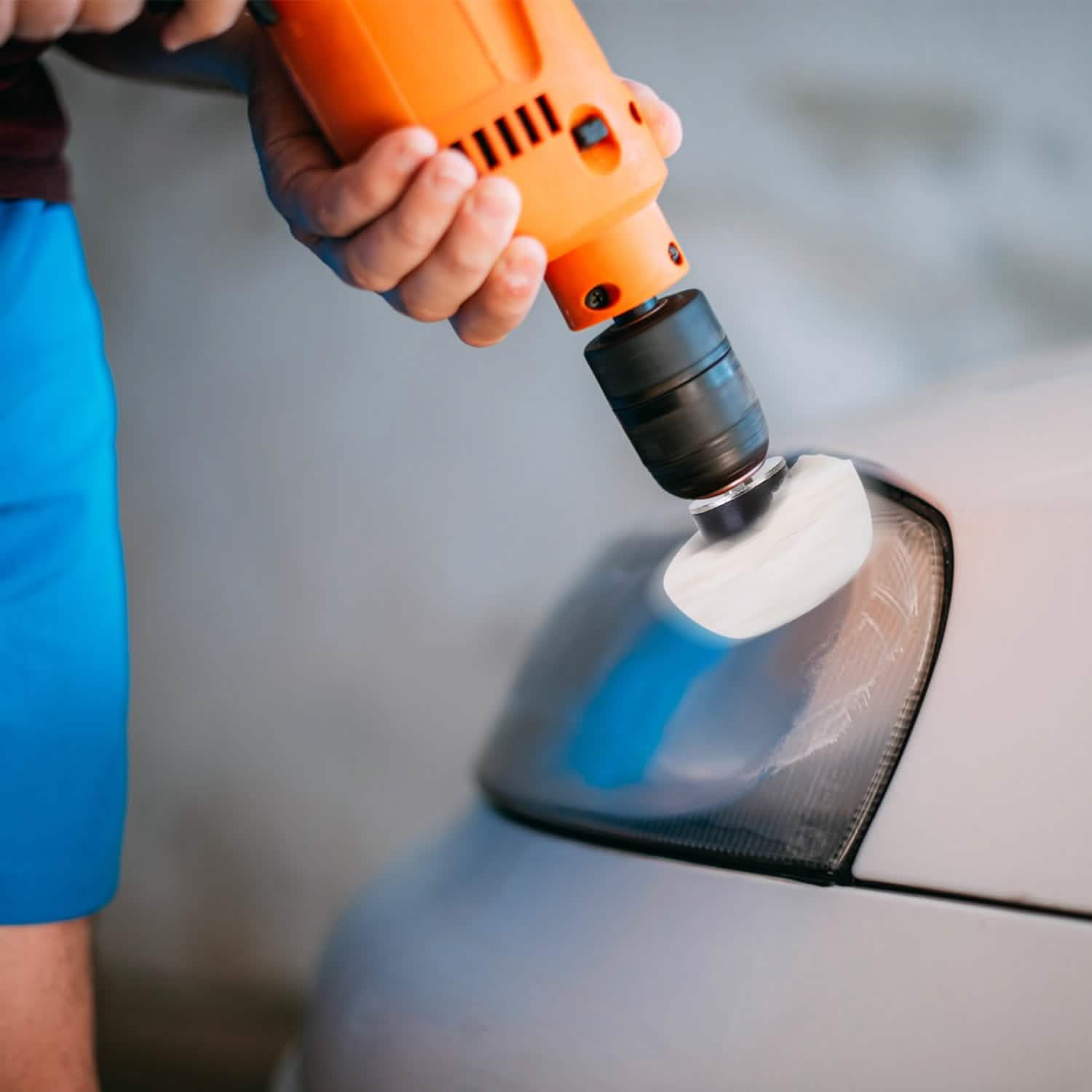 Ensemble de 7 pièces: Tampons de polissage pour roues de voiture