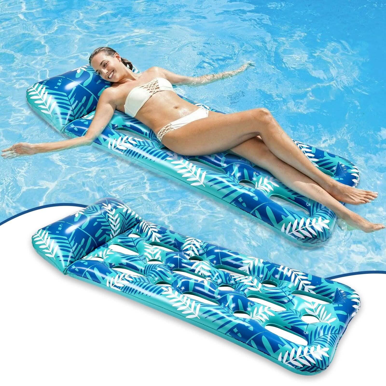 Piscine gonflable de 178 cm x 76 cm avec appui-tête