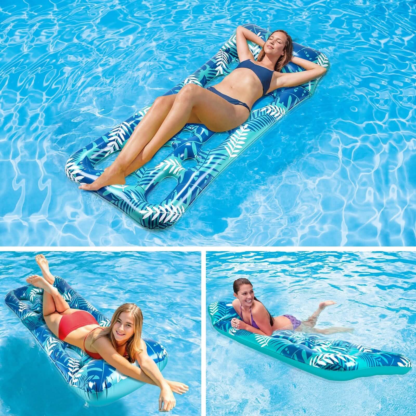 Piscine gonflable de 178 cm x 76 cm avec appui-tête