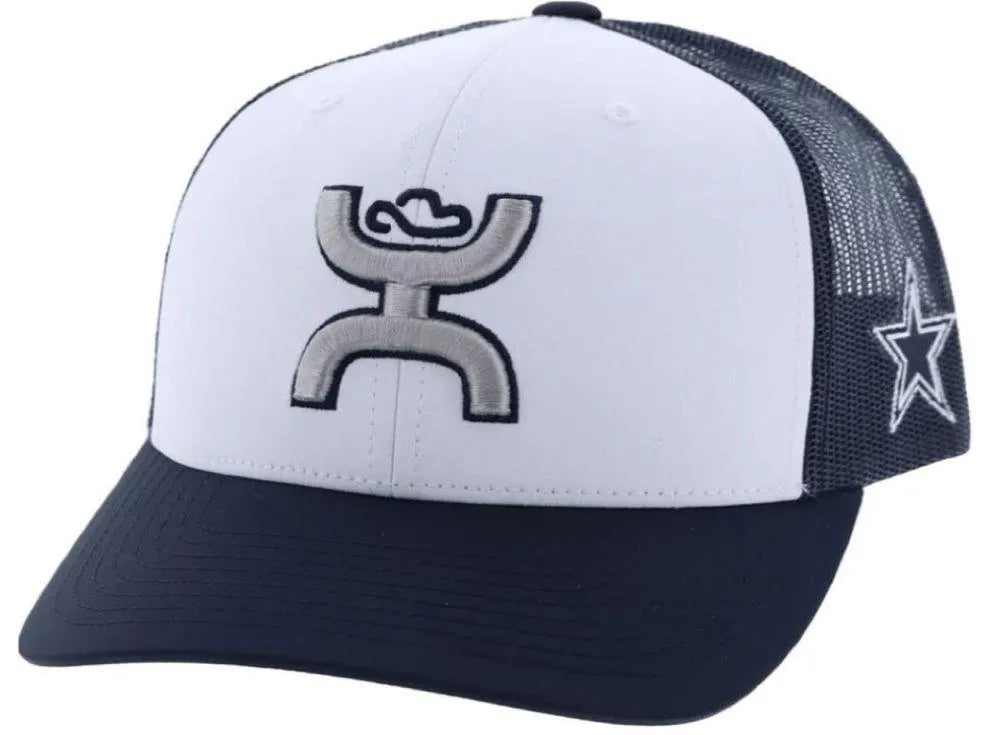 Casquette trucker HOOey NFL Dallas Cowboys (bleu marine/blanc)