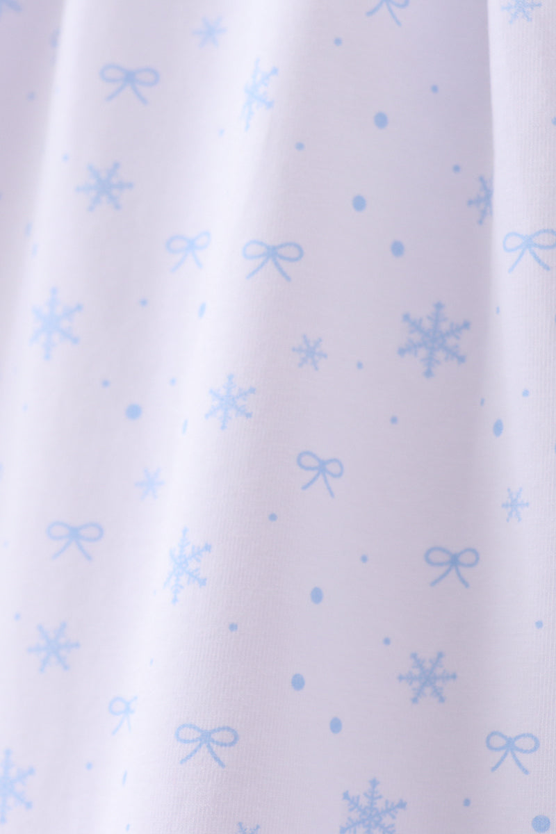 Ensemble pantalon et nœud papillon bleu neige de qualité supérieure