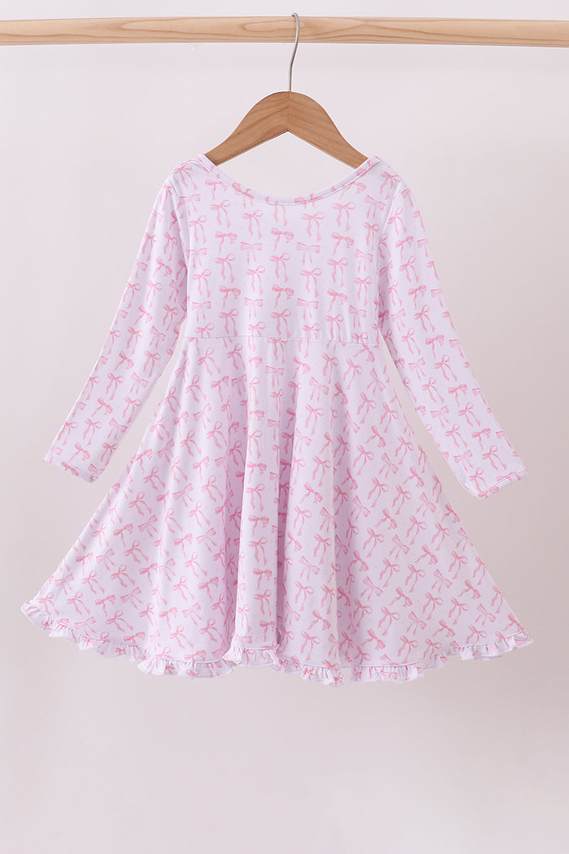 Robe en bambou premium avec nœud délicat