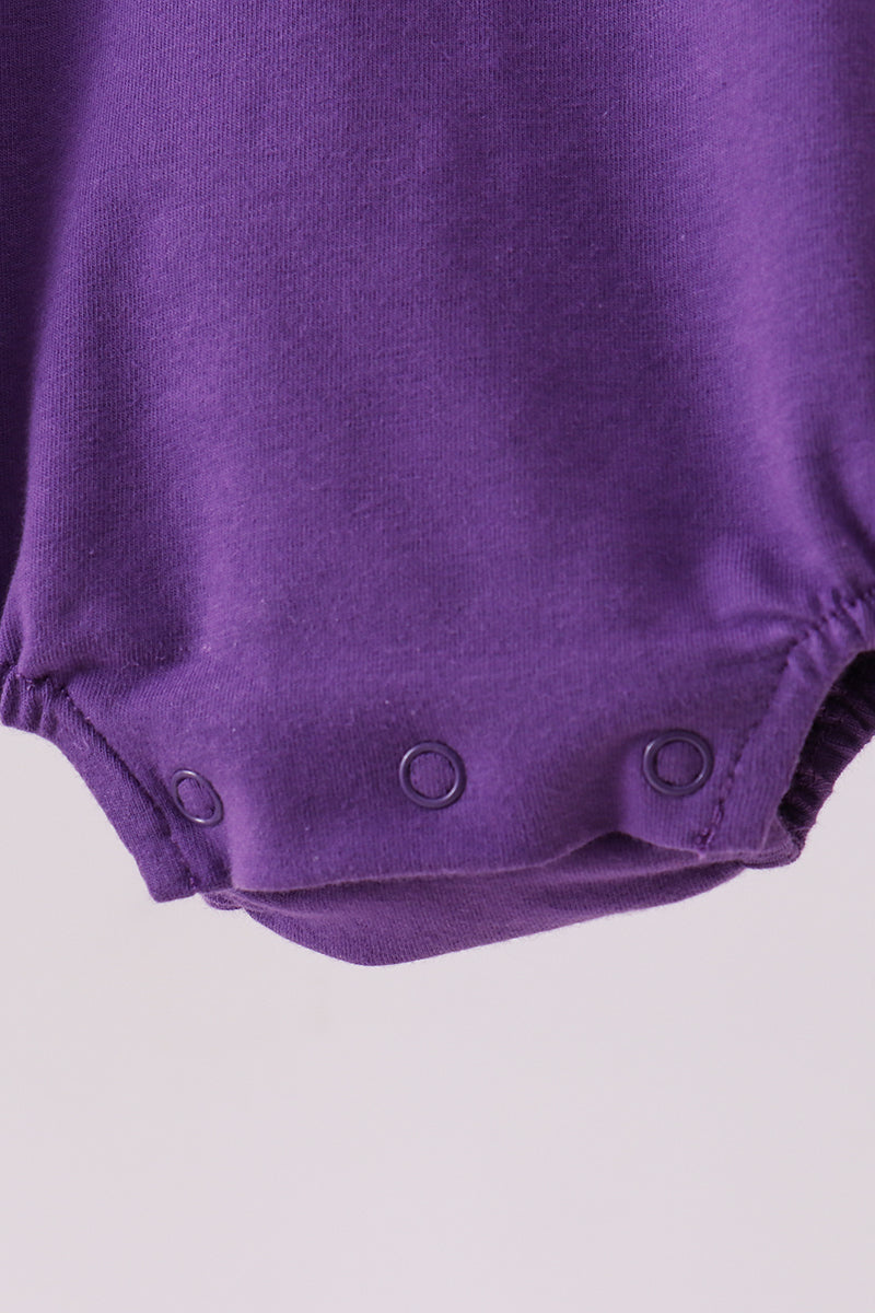 Combinaison bulle Premium Violet LSU Allez l'équipe brodée