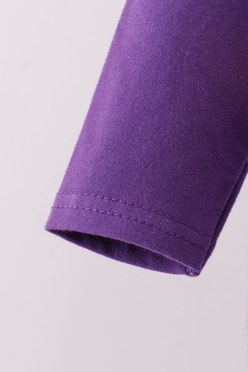 Combinaison bulle Premium Violet LSU Allez l'équipe brodée