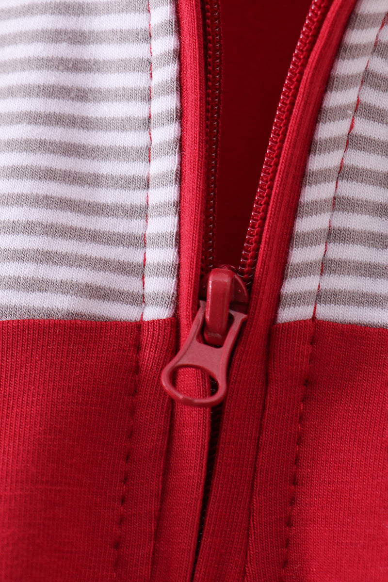 Broderie haut de gamme Alabama marron