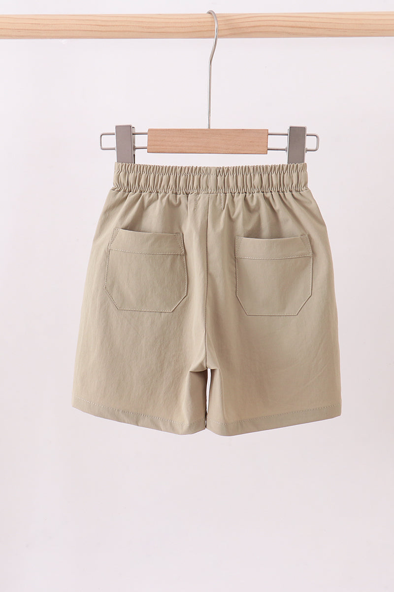 Shorts de performance couleur avoine