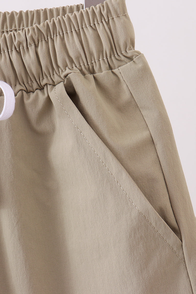 Shorts de performance couleur avoine