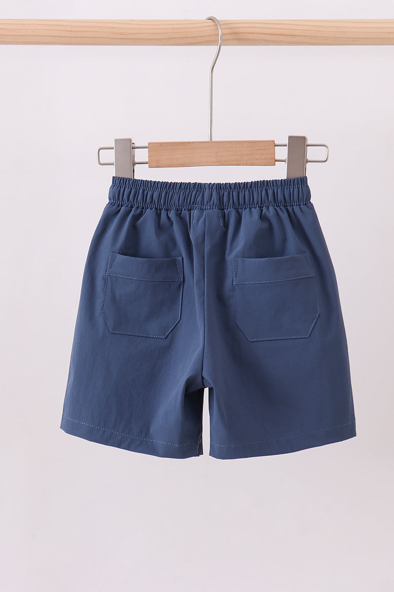 Short de performance bleu ardoise