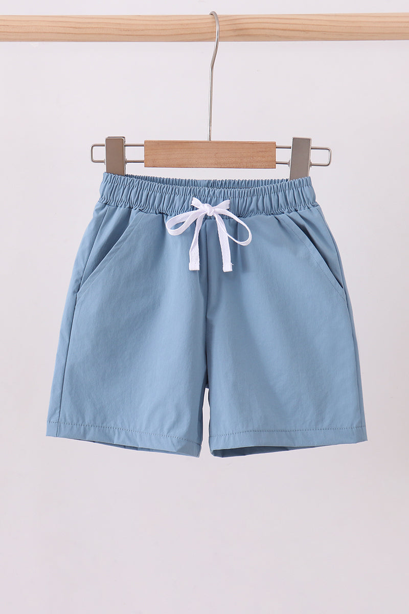 Short de performance bleu poudré à poches