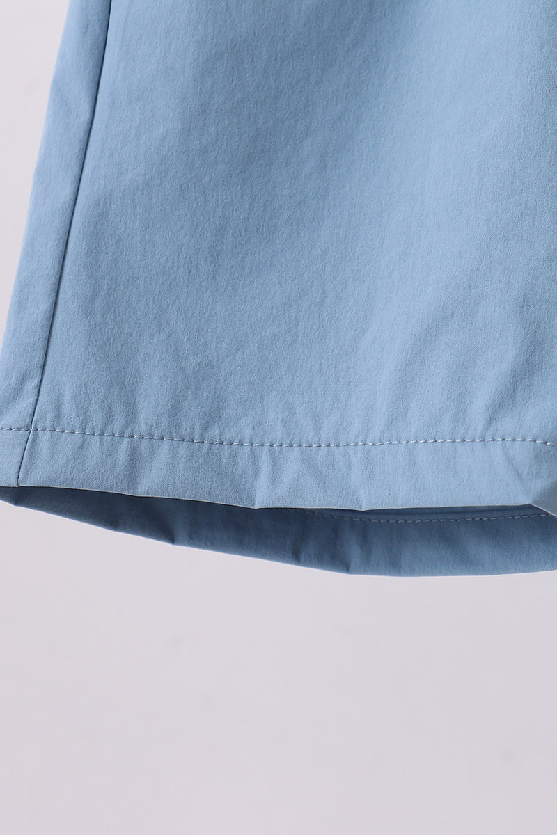 Short de performance bleu poudré à poches