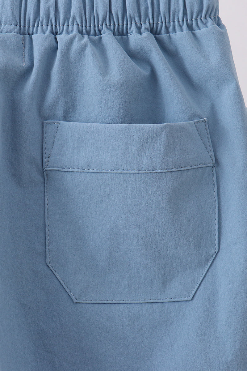 Short de performance bleu poudré à poches